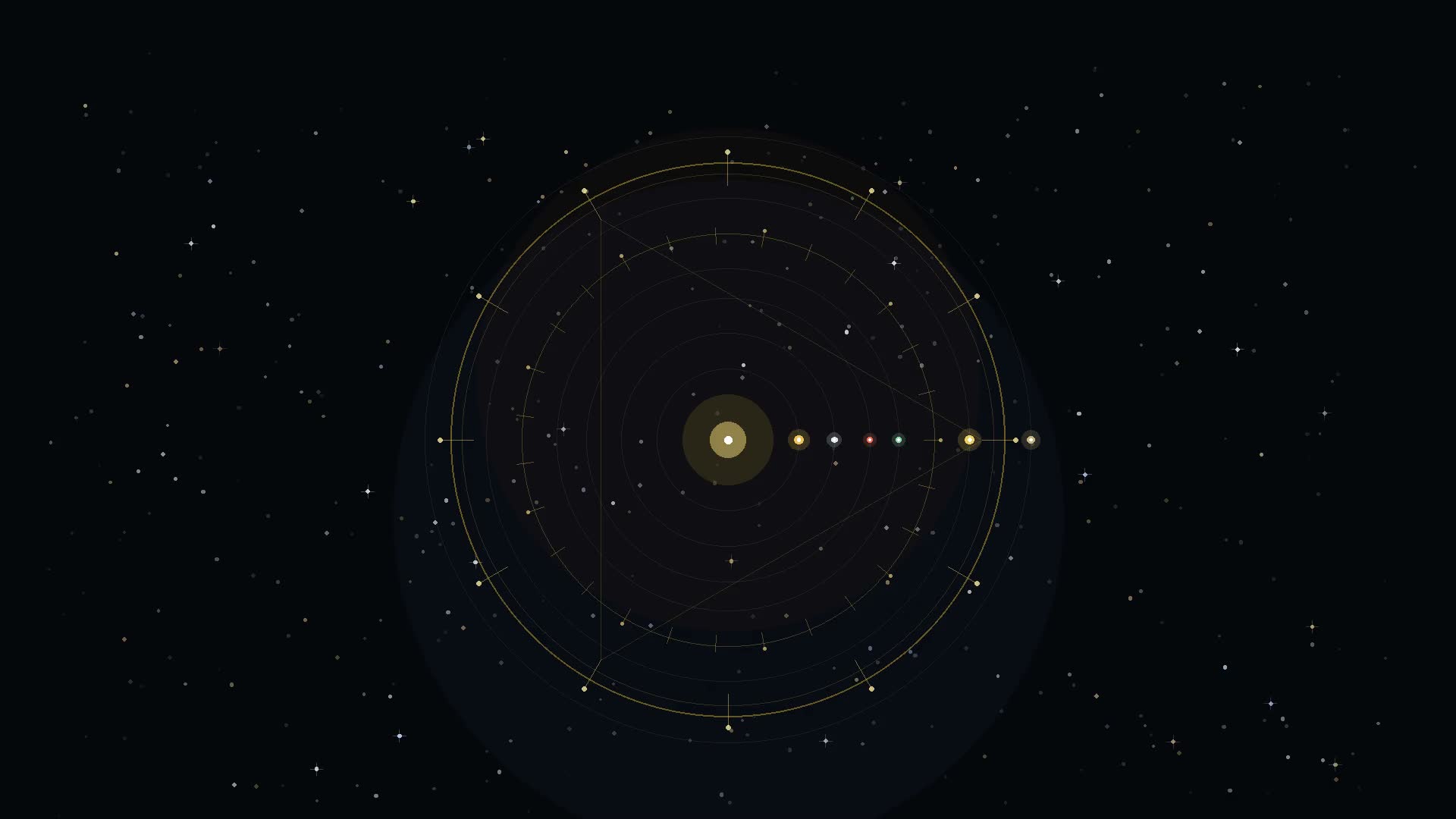 Vyom Vedic astrology app cinematic sky